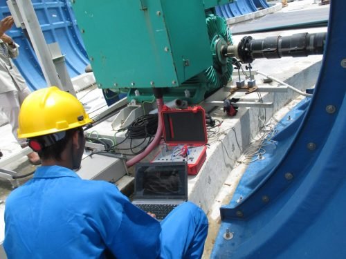 Torsional Vibration Measurement on Cooling Tower Fan Cell - PT. HAMON INDONESIA